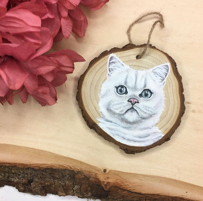 Custom Wood Pet Ornament